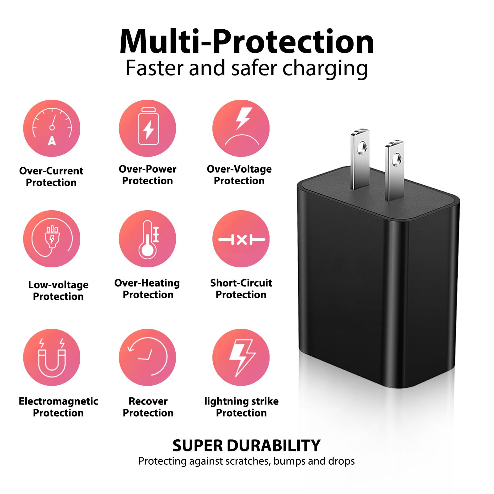Adaptador de corriente USB de pared de 5 V para Roku Streaming Stick Plus 3500 3600 3800, Express Plus/4k+, Roku Premier/Plus, Voice Remote Pro 2nd, Premiere + bloque de cargador de alimentación 3920