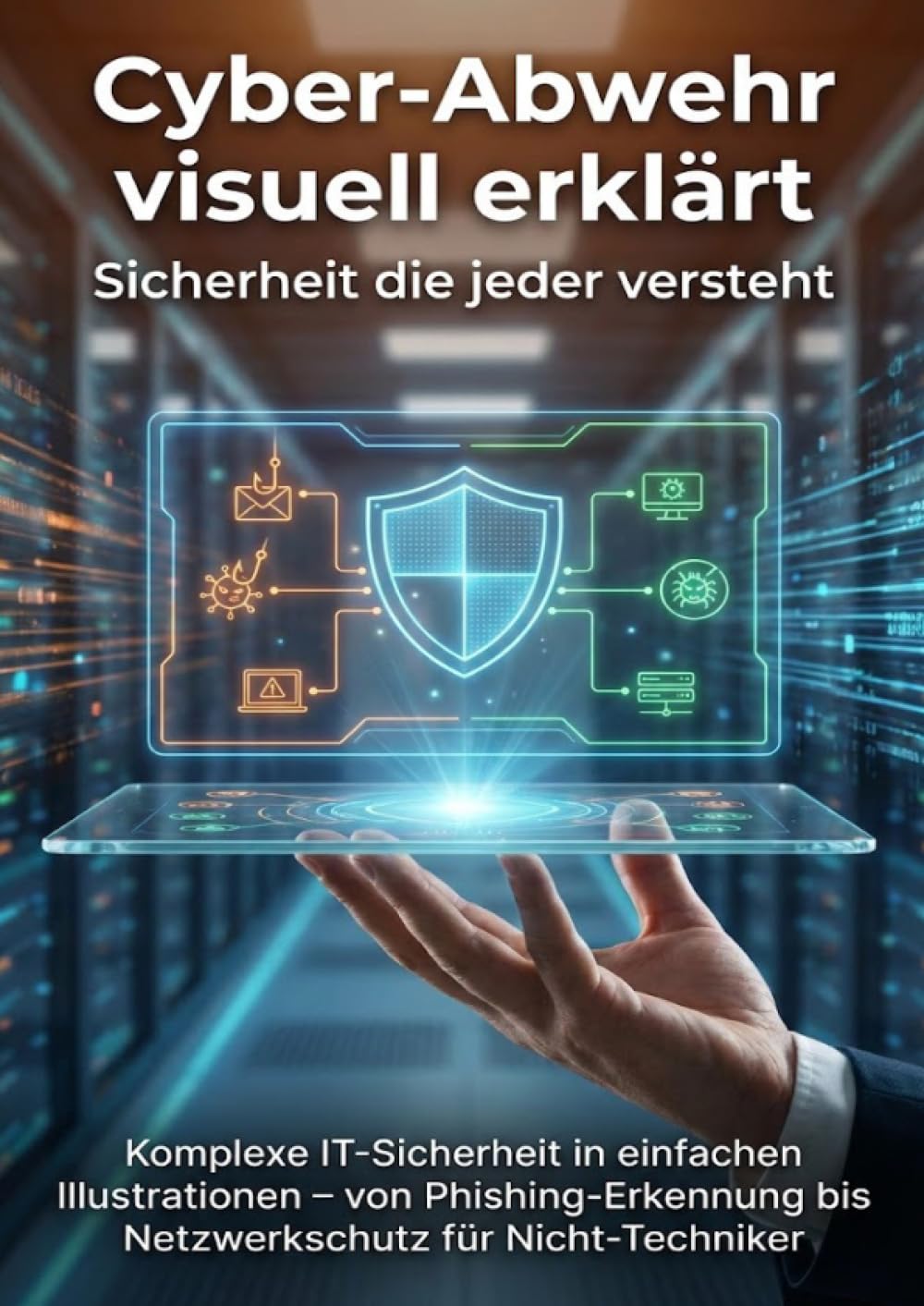 Cyber-Abwehr visuell erklärt: Sicherheit die jeder versteht: Komplexe IT-Sicherheit in einfachen Illustrationen – von Phishing-Erkennung bis Netzwerkschutz für Nicht-Techniker