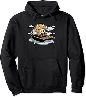 Fungi Adventures Wildlife Expedition Mushrooms Pullover Hoodie