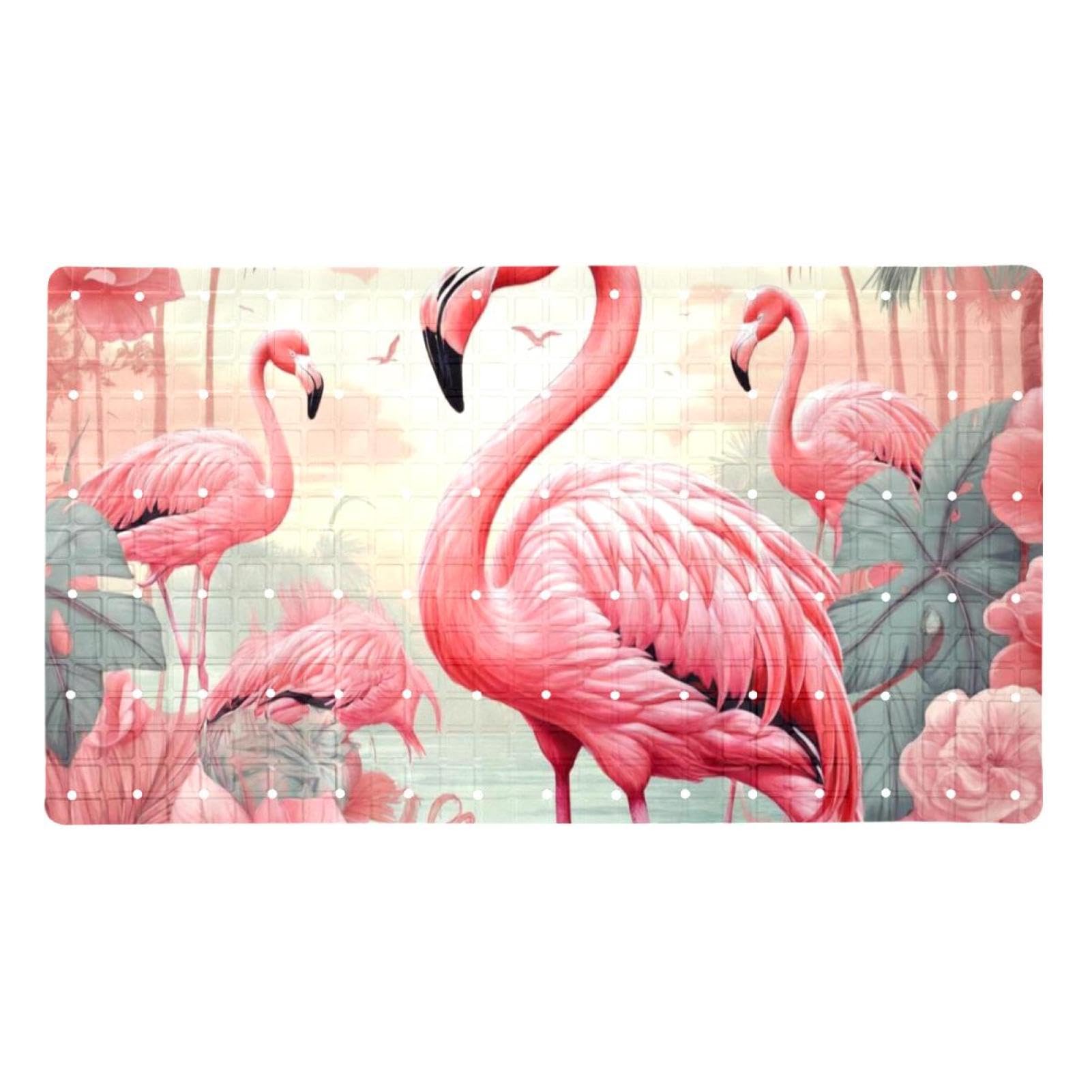 Alfombrilla de baño de secado rápido que evita agua estancada