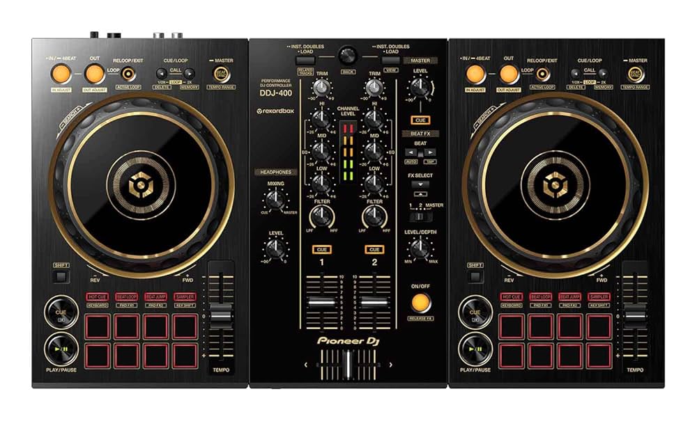 パイオニア　Pioneer DDJ-400　２０２０年製 Pioneer DDJ-400-N Limited Edition 2-Deck Digital DJ