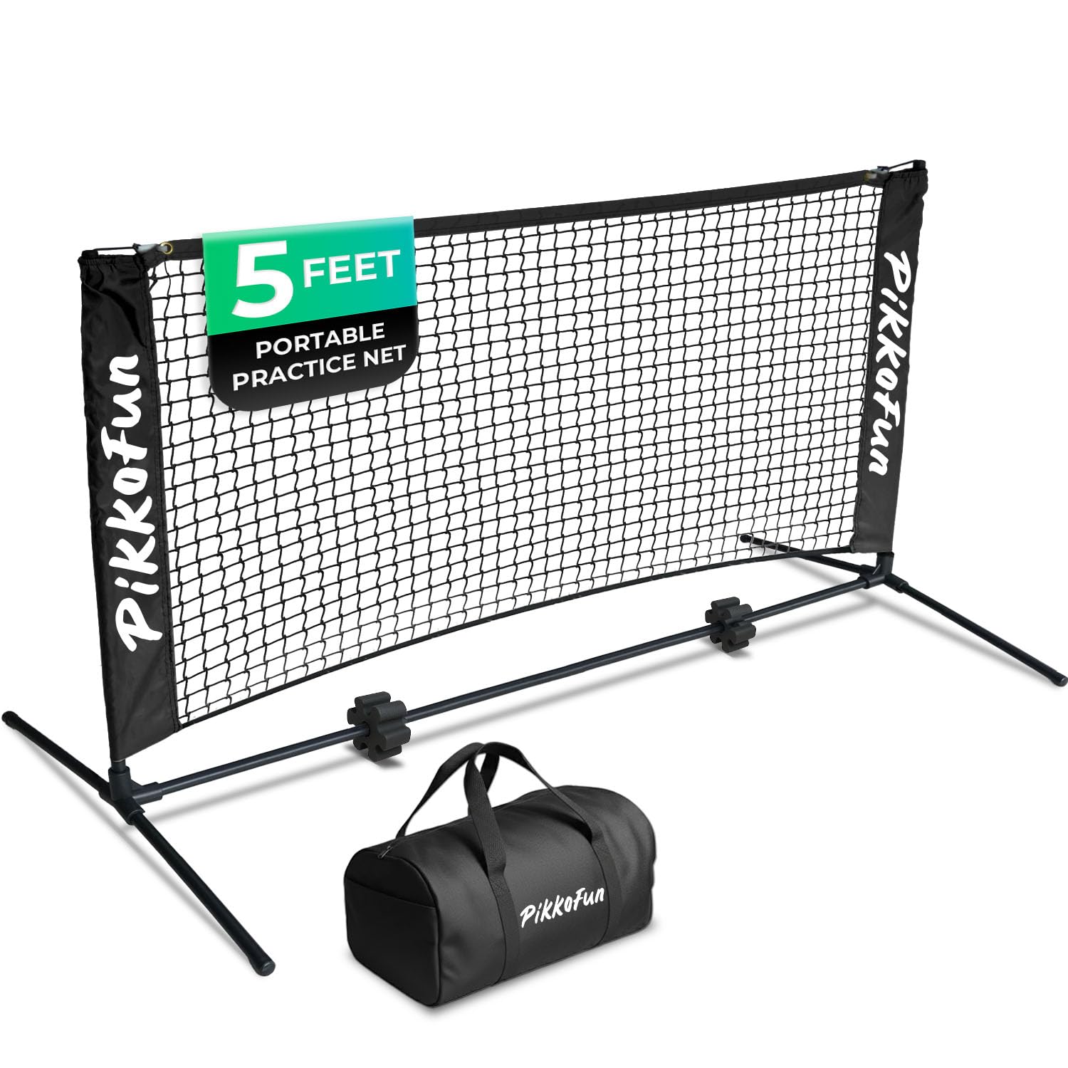 RirapMY] 5ft Mini Pickleball Net Portable Small Easy Setup Pickle Ball