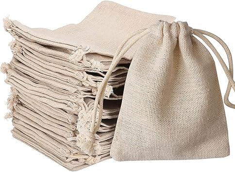 drawstring fabric bag