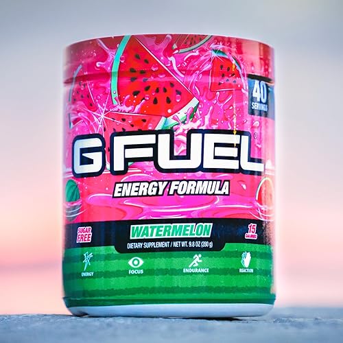 Vista 68 de GAMMA LABS G Fuel Blue Ice Energy Powder, sin azúcar, suplemento de enfoque de cafeína limpia, sabor a frambuesa azul, amino focal, mezcla