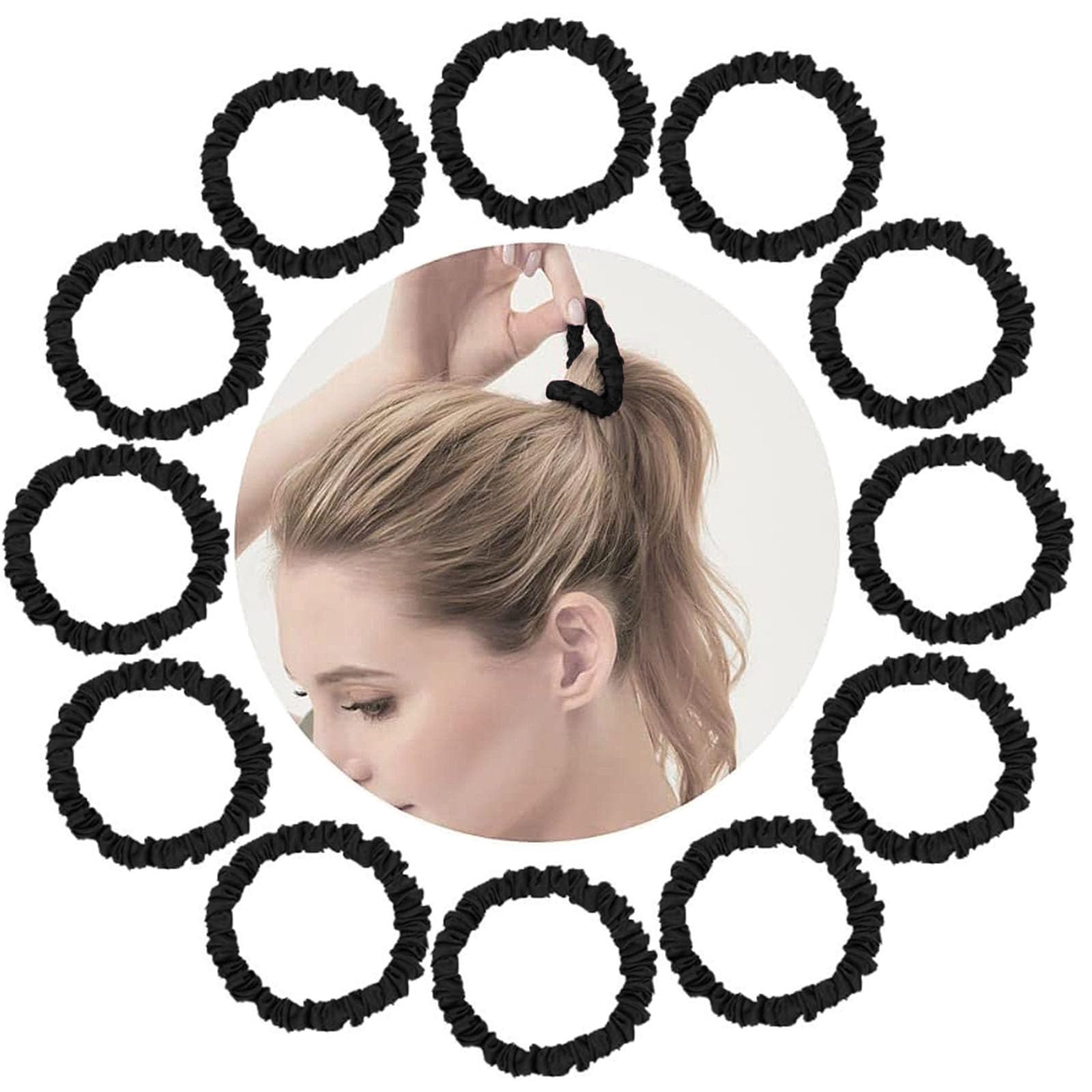 Hair Ties, 1 count (Pack of 12)
