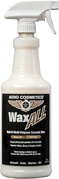 Aero Cosmetics Wax ALL Ceramic Coating Spray Car Wax, SiO2 RV Boat Marine