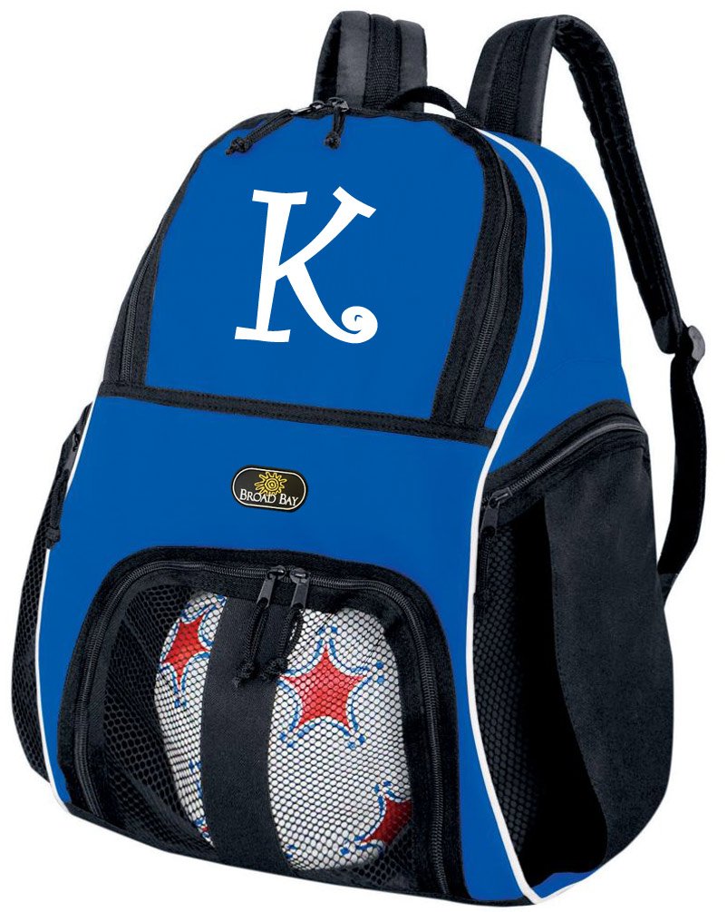 Personalized Soccer Backpack Custom Soccer Ball Gear Bag Blue-image-38