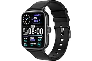 wzwneer Smartwatch: Fitness Tracker with Heart Rate, Sleep Monitoring, and Smart Notifications