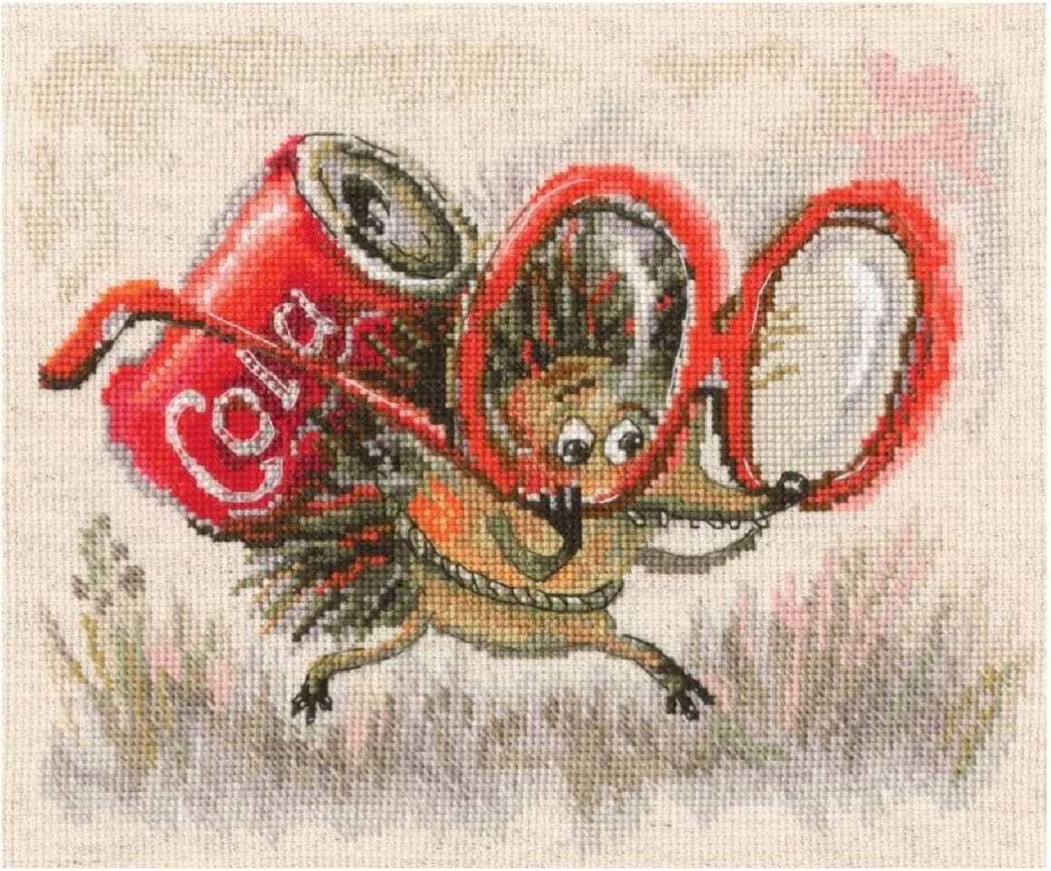 Cross-stitch kits "It is tempting to have adventures..."