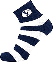 Vista 2 de Calcetines mullidos para dormir de rayas NCAA