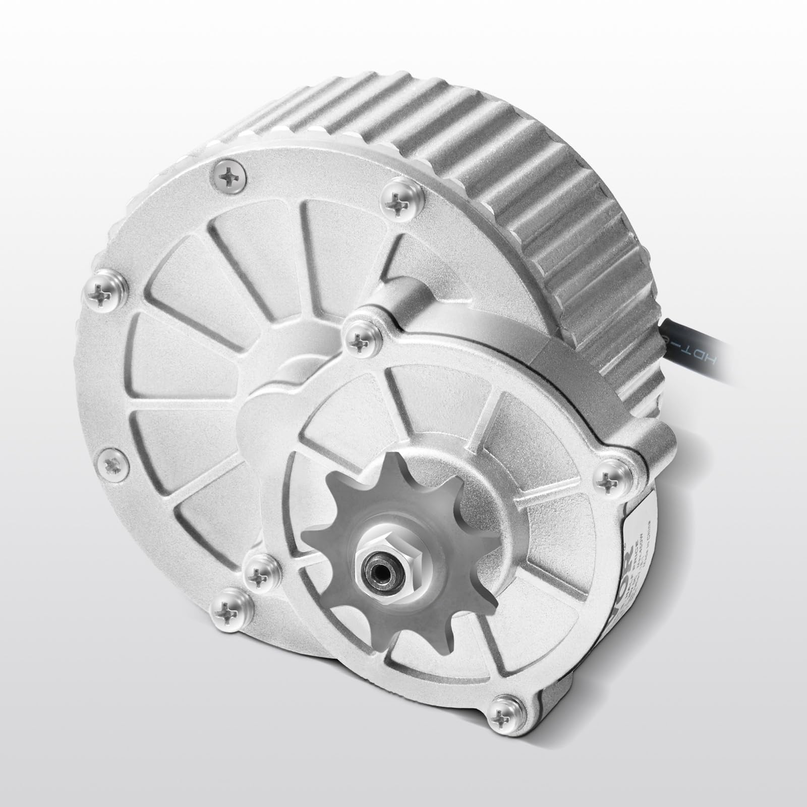 VEVOR Kit Motore Elettrico CC con Spazzole 450 W Motore Elettrico, 36 V 3000 Giri/min con Regolatore di Velocità Aggiornato e Kit Acceleratore a Pollice per Go Kart, Bici Elettrica, Moto, Scooter