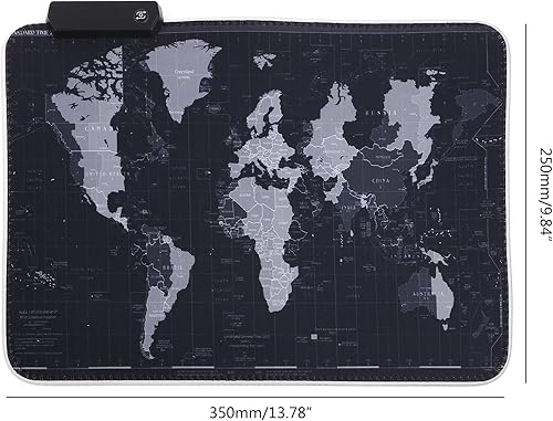 Miniatura 4 de cici store RGB Mouse Pad Desk Mat XXL Computer Mousepad 12 LED Backlights Cover Table Mause Gaming Mouse Pad