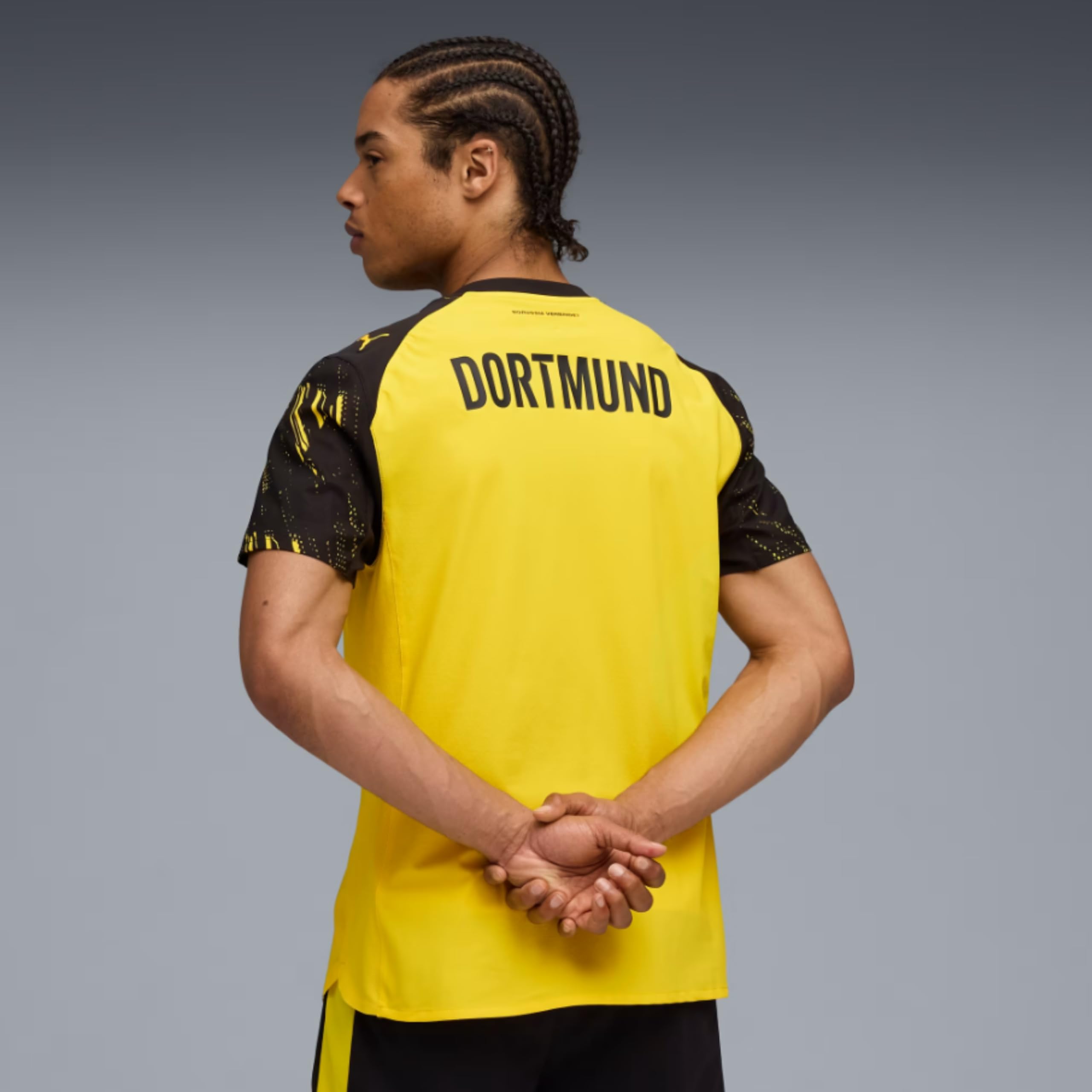 PUMA Original BVB Trikot Herren [Home 25/26] Offizielles Borussia Dortmund Trikot [Spieler oder Personalisiert] Fussball Sportbekleidung Sport Tshirts Herren Fußball Shirt Männer