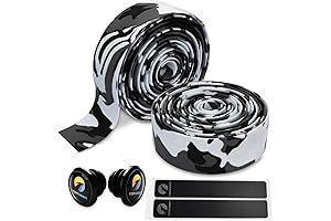 Comfort GEL Road Bike EVA Handlebar Tape Bike Bar Tape Camouflage Series...