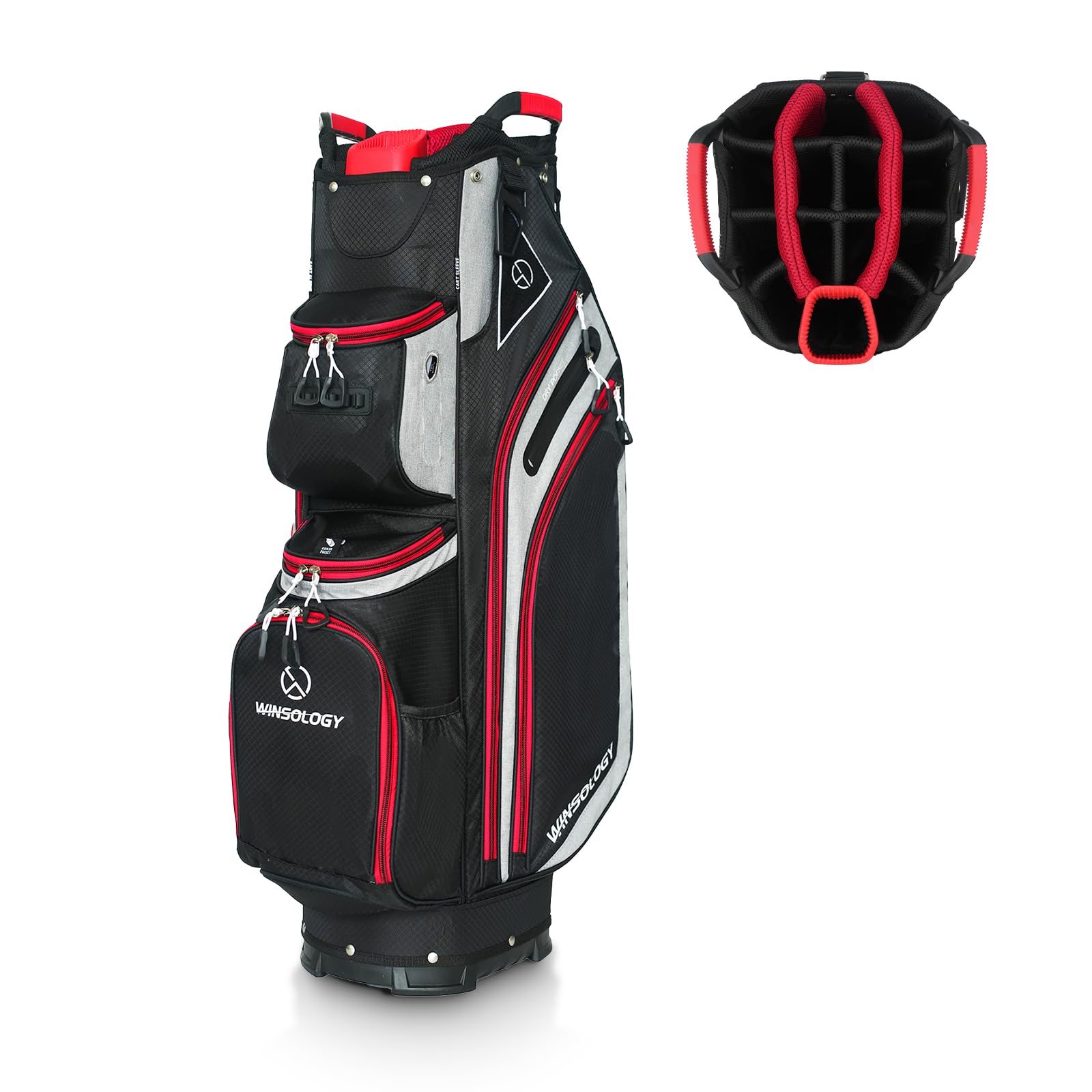 Amazon.com : Max Lightweight Golf Cart Bag with Dual Handles