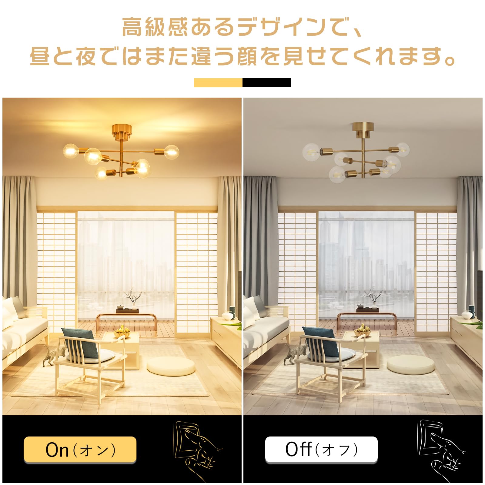 Amazon.co.jp : 共同照明 シーリングライト 6灯 ガラス ボール型