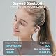 Hidizs ST2 Pro USB-C Earphones Wired, Dual Magnetic Circuit 10mm Dynamique Drivers in Ear Monitor, ESS ES9218AC Pro DAC Chip, HD Mic, in-Line Control, Tpye-C Headphones DSP, OFC Cable, Transparent Product Image 3