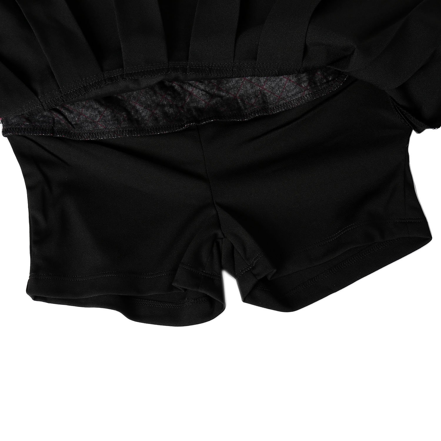 Bienzoe Falda de uniforme escolar para niñas: falda plisada de cintura ajustable para niños, negro, 13-14 Years