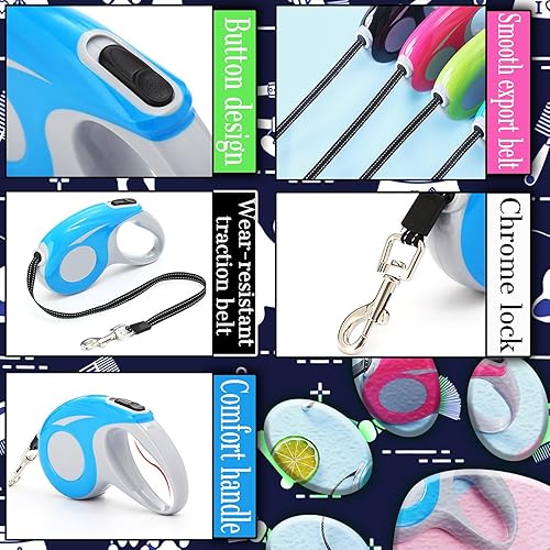 Miniatura 5 de Correa retráctil personalizada para perros con foto y texto, correa retráctil personalizada para perros pequeños y grandes