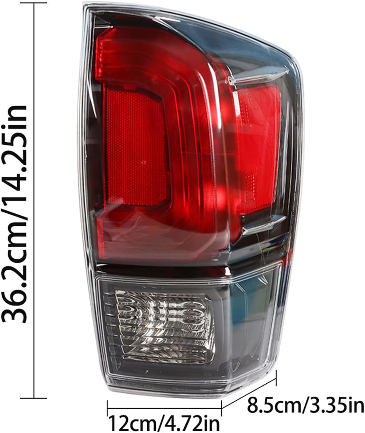 Left & Right Tail Light Rear Break Light Lamp 8156004200 8155004200 Replacement for Toyota Tacoma 2016-2020