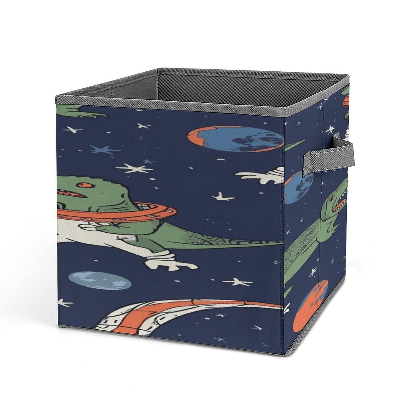 Fekiloot Style Funny Astronaut Dinosaur Rocket Storage Bins Storage Baskets