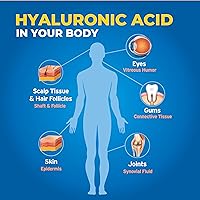 Vista 3 de Hyalogic Synthovial Seven - Suplemento oral de ácido hialurónico de 1 oz - Liquid HA apoya la hidratación de la piel, los ojos y los labios, vegano