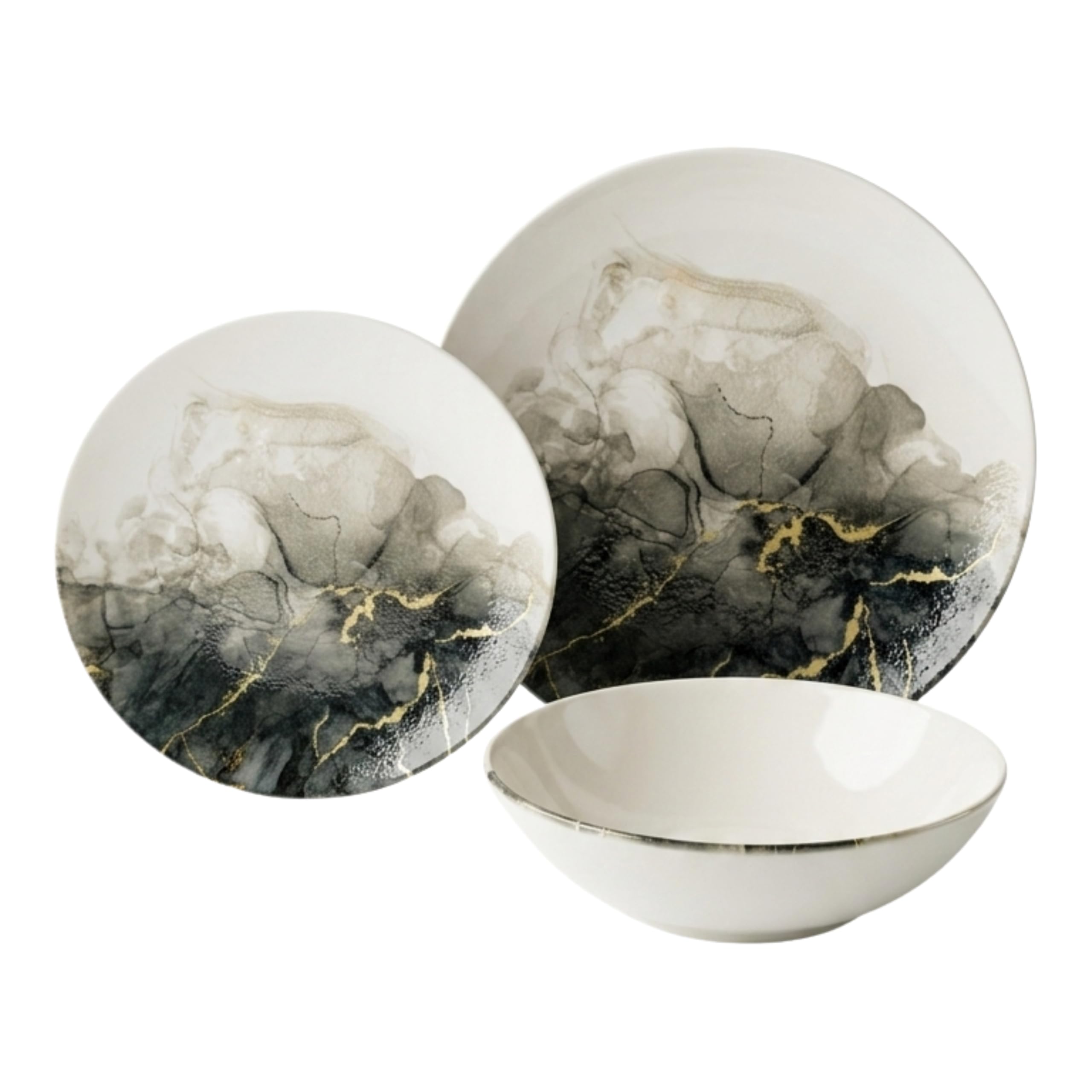 Marbella 18-Piece Porcelain Dinnerware Set