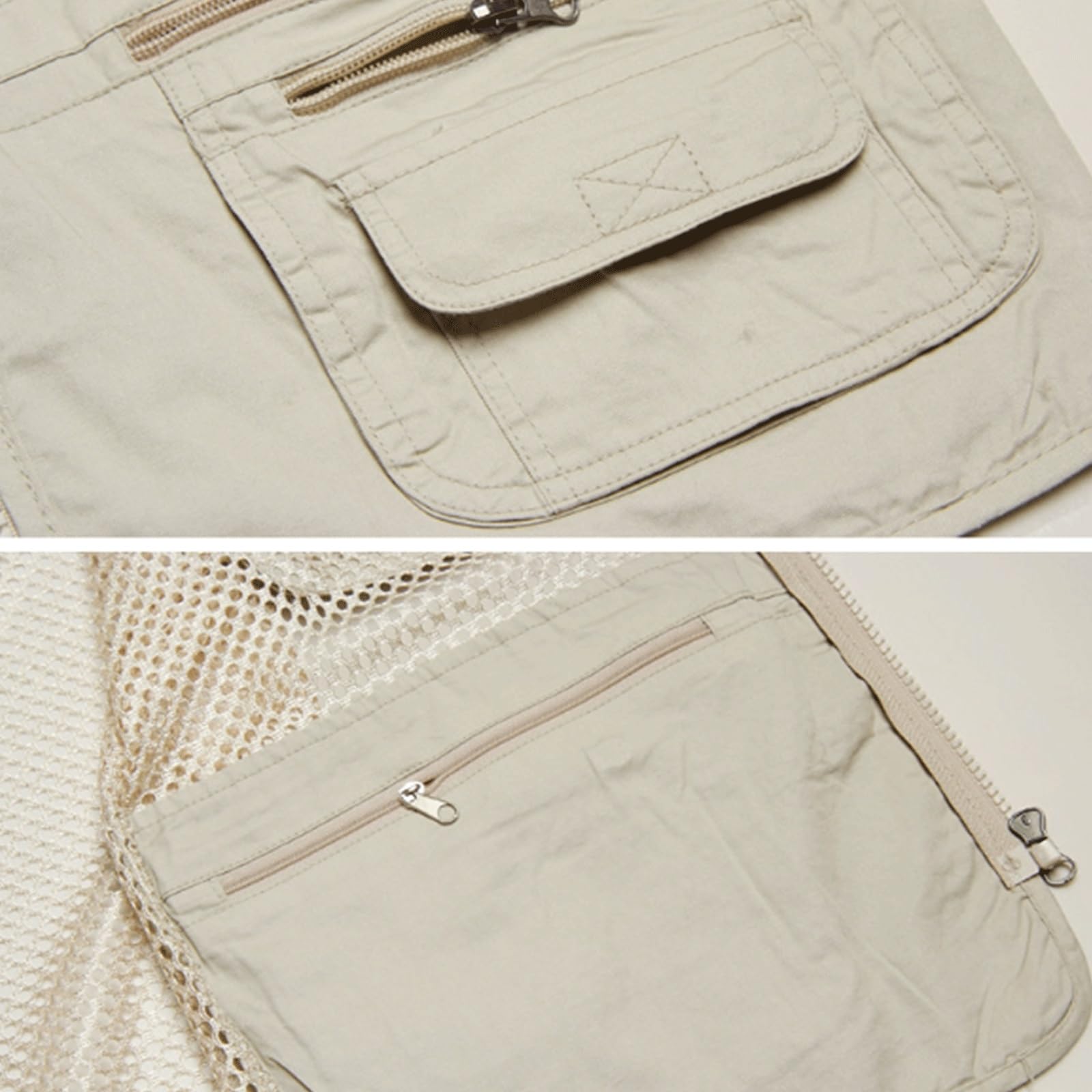 Wygwlg Chaleco Multibolsillos Para Hombre, Chaleco Informal Para Trabajo Al Aire Libre, Pesca, Viaje, Foto, Chaleco Cargo, Multibolsillos