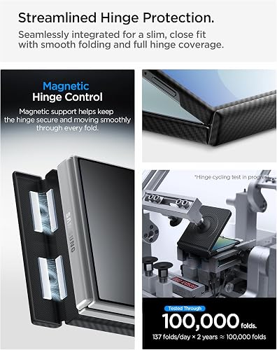 Spigen Cover Airskin Aramid MagFit per Samsung Galaxy Z Flip 8 - 6
