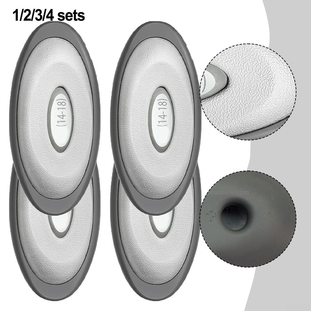 Lot de 4 coussins ovales et montage arrière avec fenêtre à DEL, appui-tête de spa pour jacuzzi série J-300, compatible avec les modèles à partir de 2014 et 2007-2013