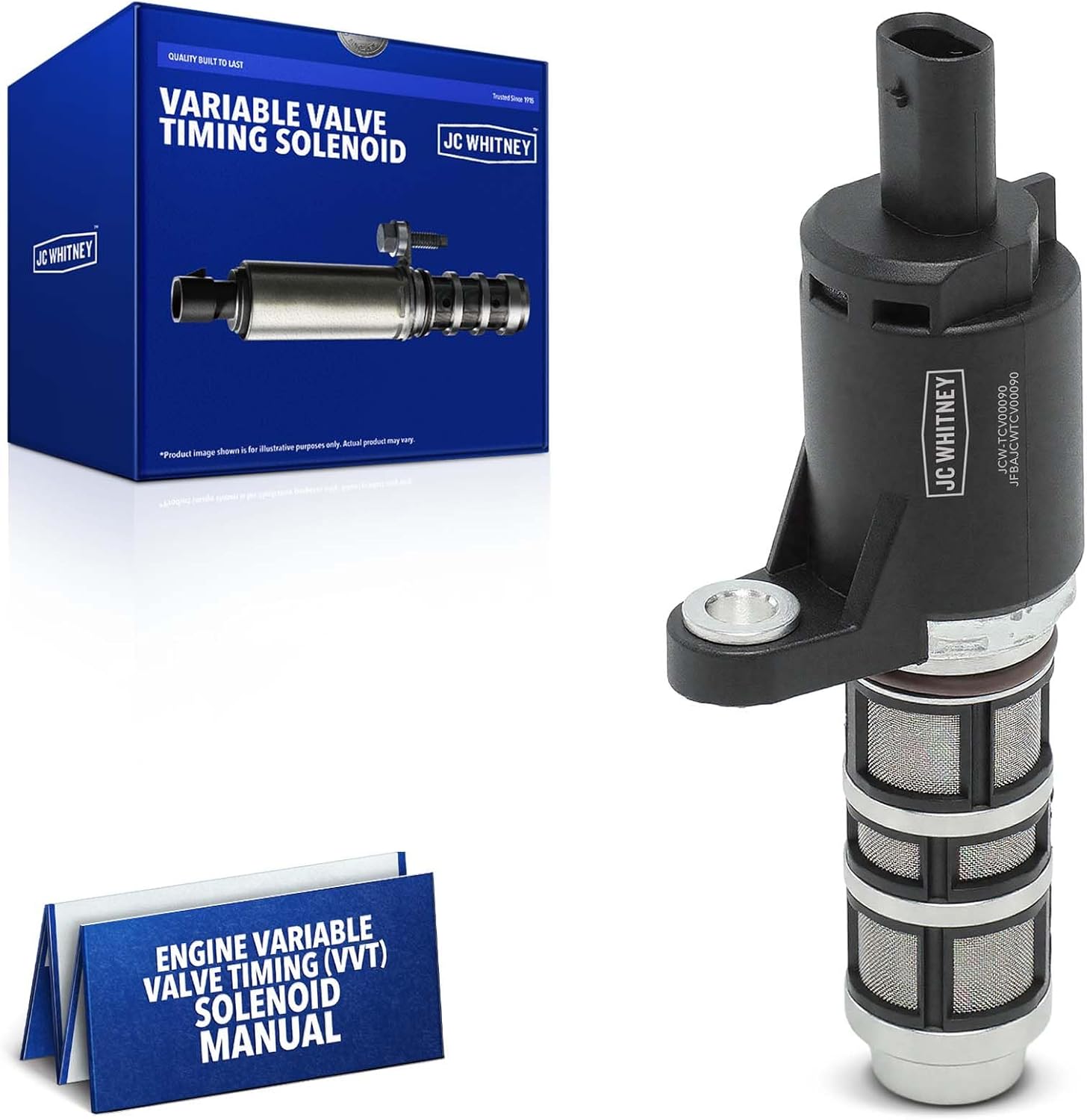 JC Whitney JFBAJCWTCV00090 Engine Variable Valve Timing Solenoid (VVT) - Compatible with Chevrolet Spark 2013-2015 - 1.2L