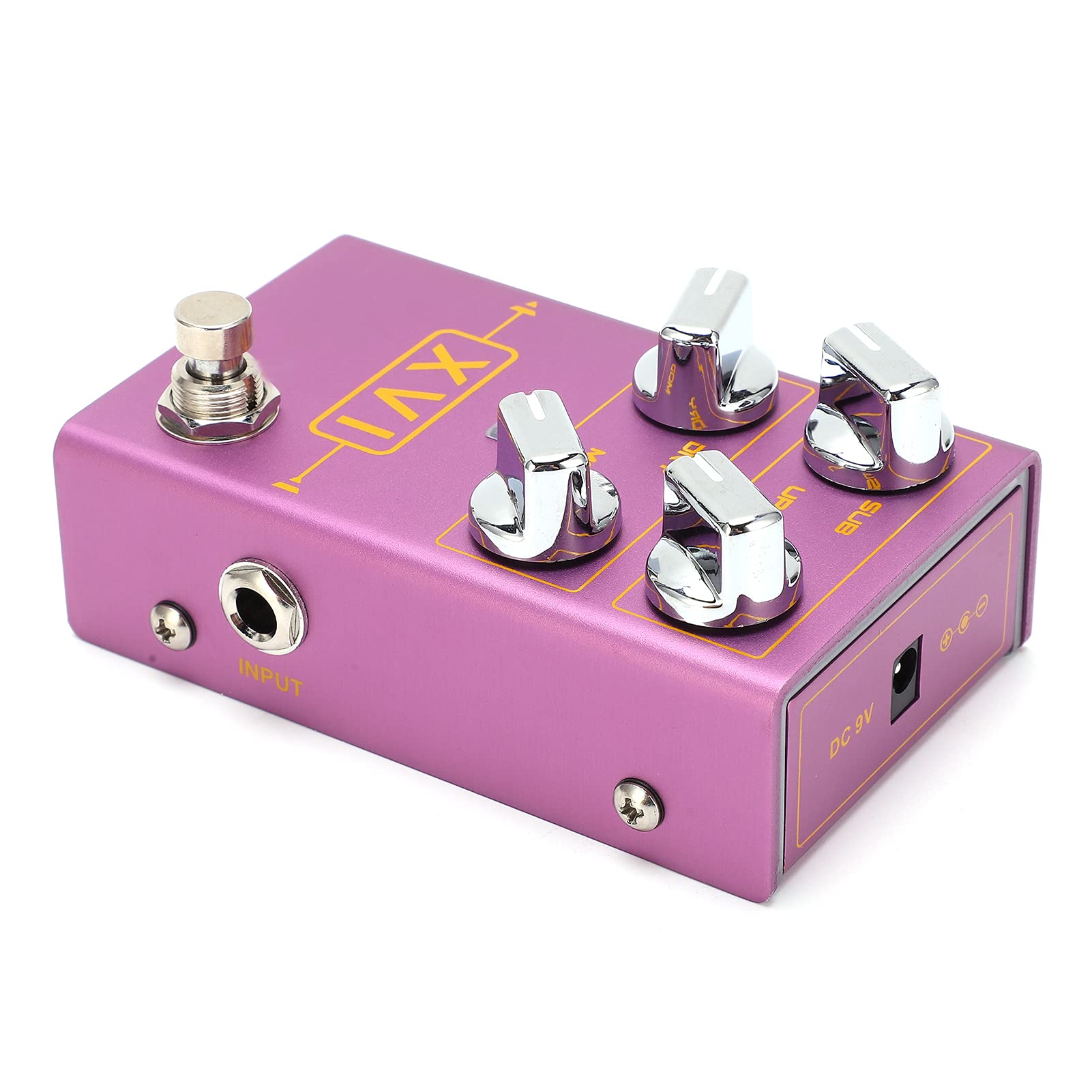 Pédale D'effet Octave Effets Mod Guitare électrique Indépendante Haut vers Le Bas R‑13 Violet