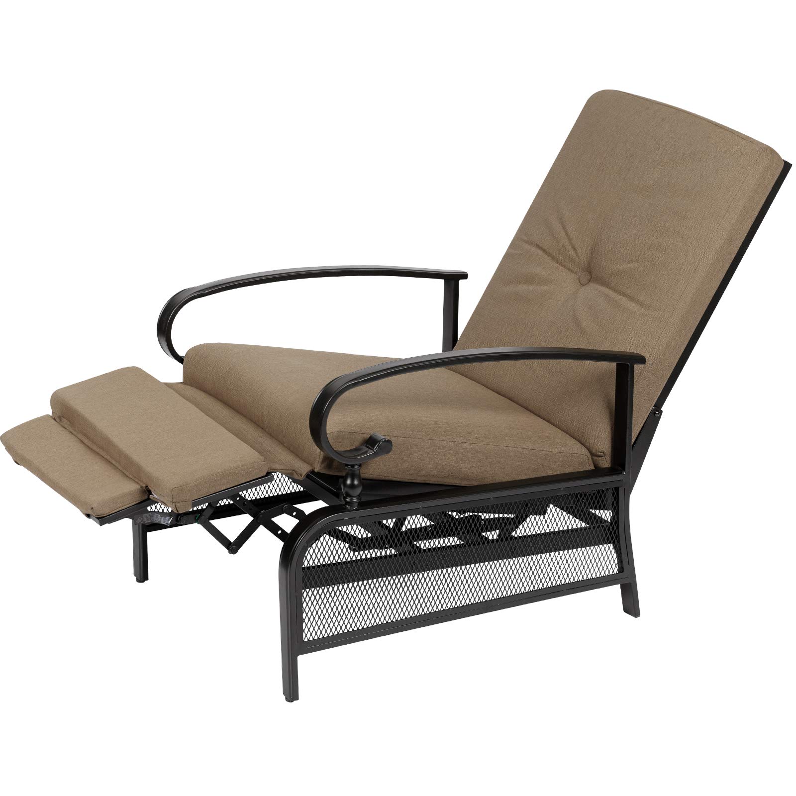 Buy SUNCROWN Outdoor Recliner Chair Patio Adjustable Relaxing Chair