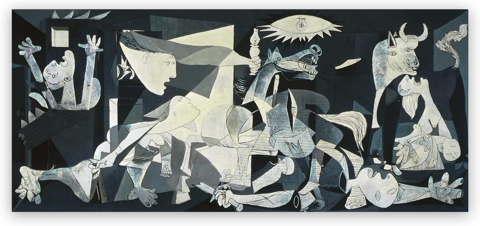 Picasso Wall Art Canvas Prints - Picasso Poster Guernica Poster Paintings