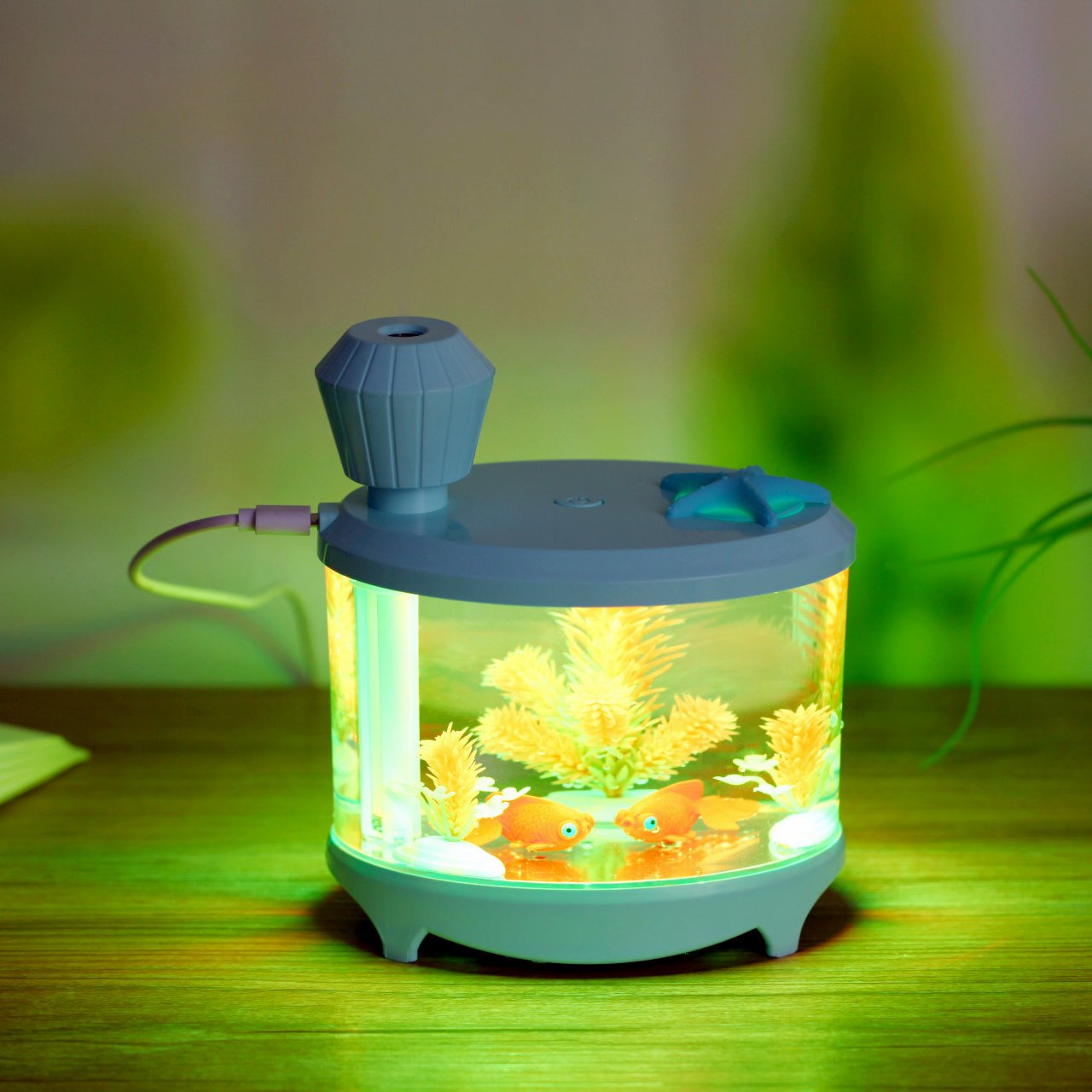 Amazon.co.jp: ZooooM 面白 おもしろ 水槽 型 USB 加湿器 癒し