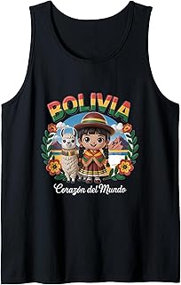 Hispanic Heritage Month Bolivia Shirt Latina Pride Tank Top