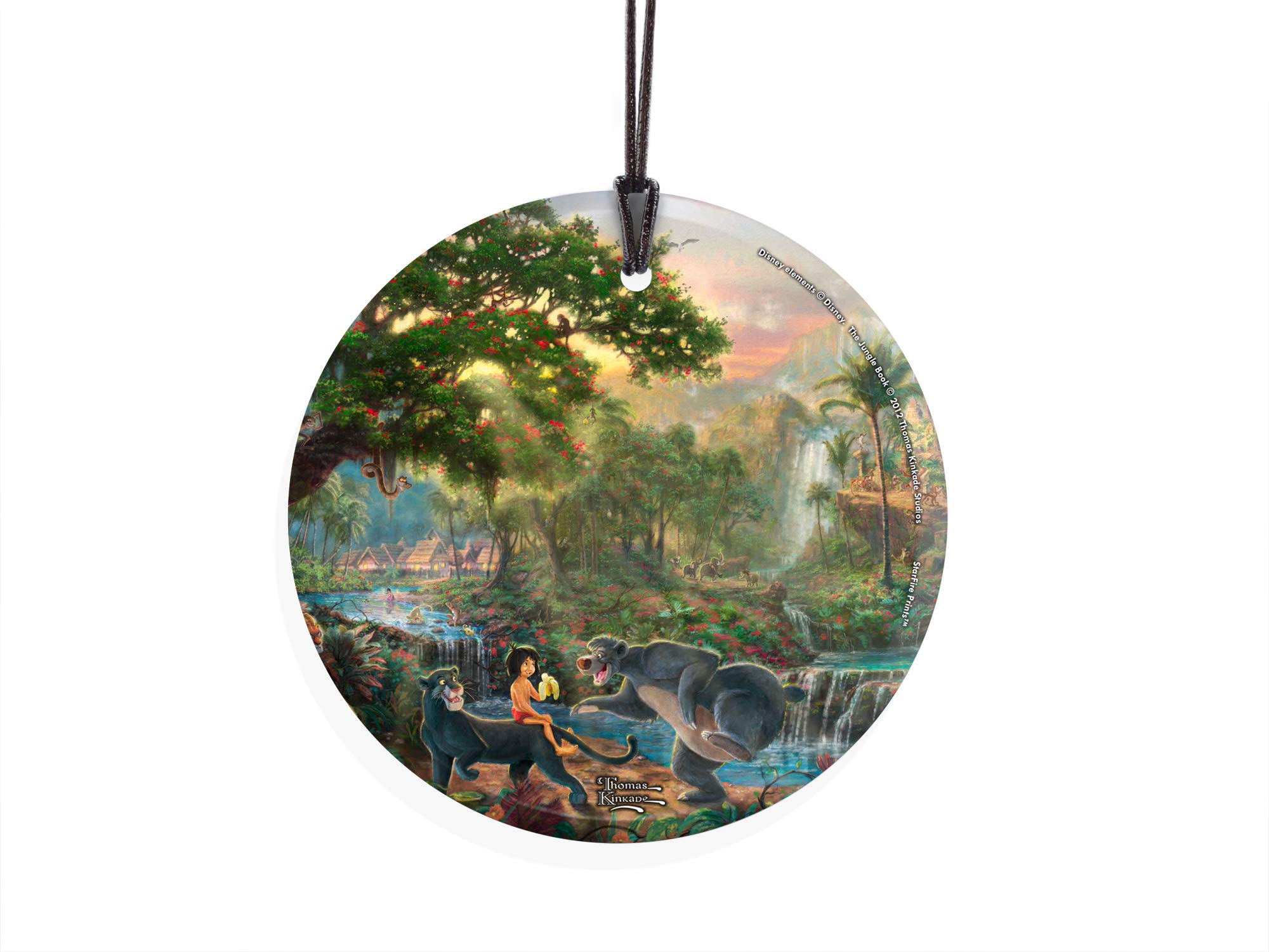 Sponsored Ad - Disney - The Jungle Book - 3.5” Starfire Prints Hanging Glass Print Accessory – Ideal for Gifting and Collecting