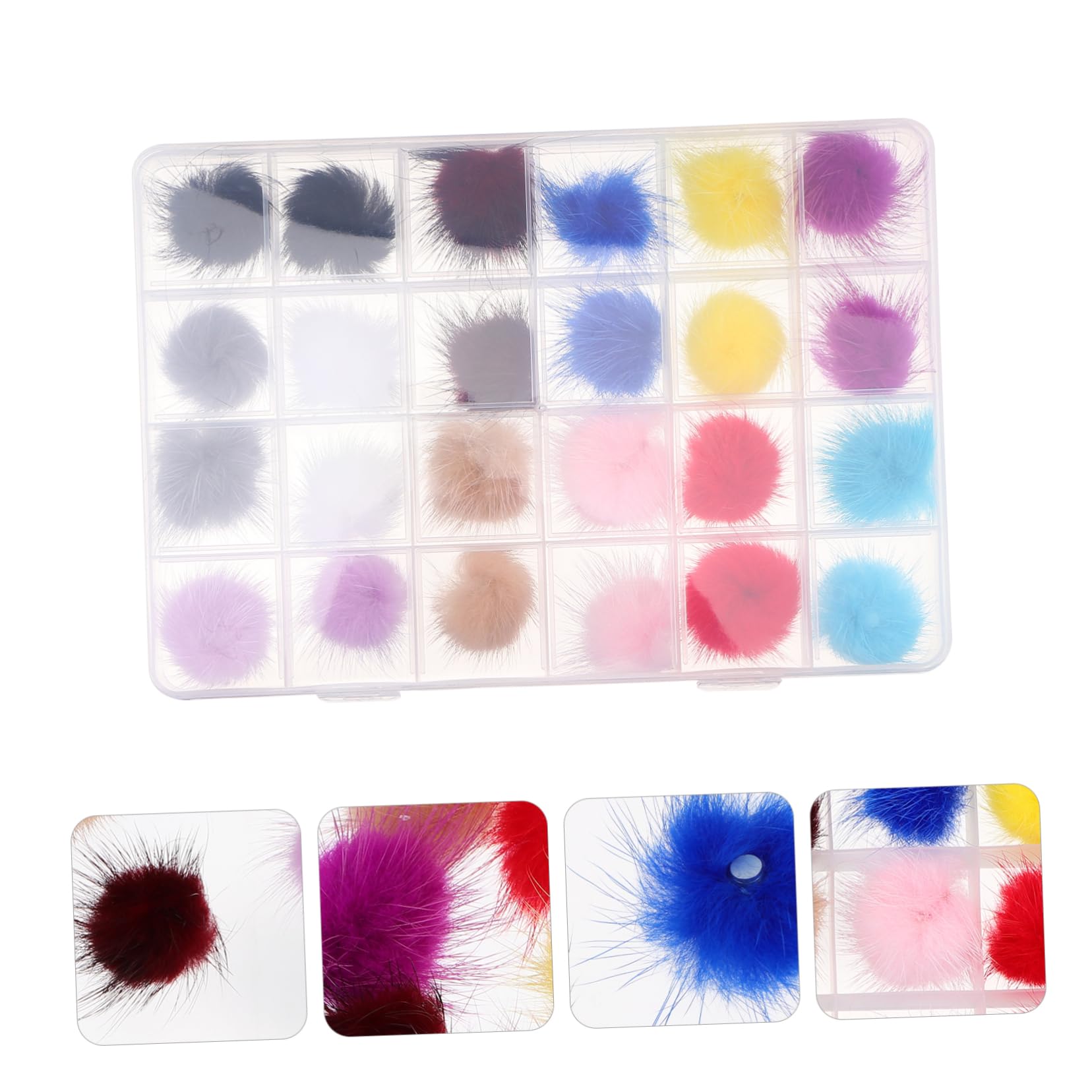 Healvian 72pièces Décorations De Nail Art Accessoires De Décoration Pour Boules Pour Manucure Artisanale