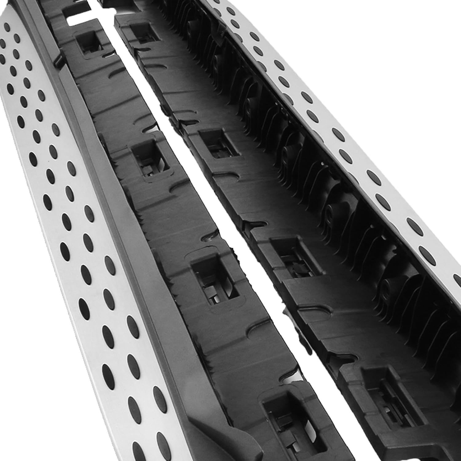 Side Step Bars Aluminum Running Board OE Style Nerf Bars for 2016-2017 Mercedes Benz X253 GLC300