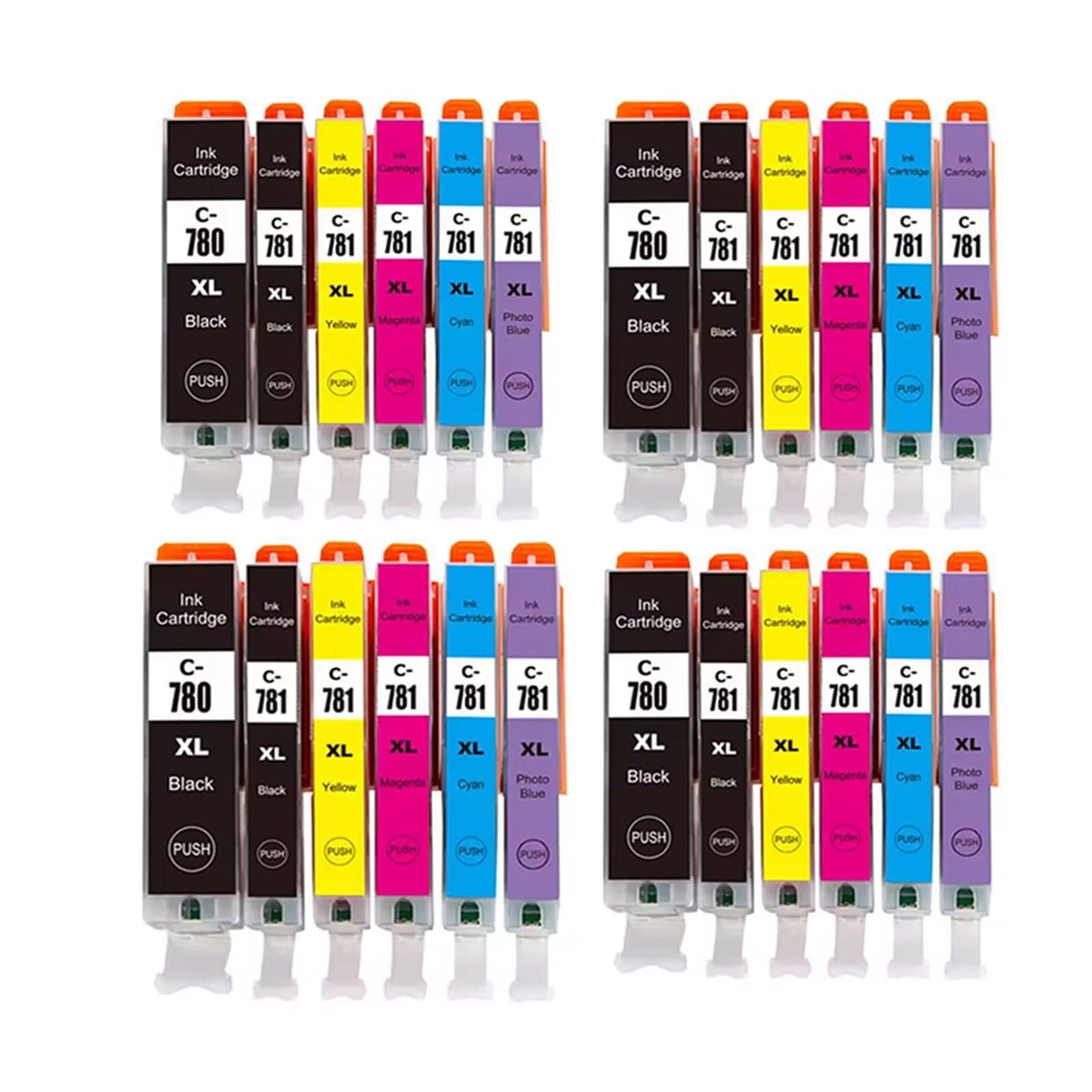 Cartuccia PGI-780 CLI-781 Compatibile con Canon PIXMA TS8170
