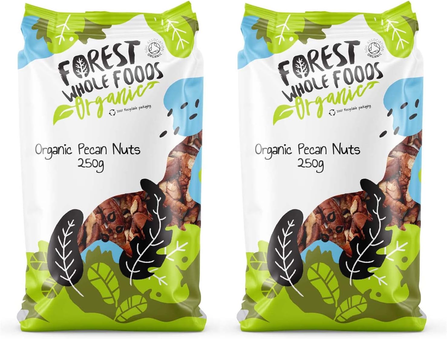 Organic Pecan Nuts (500g)