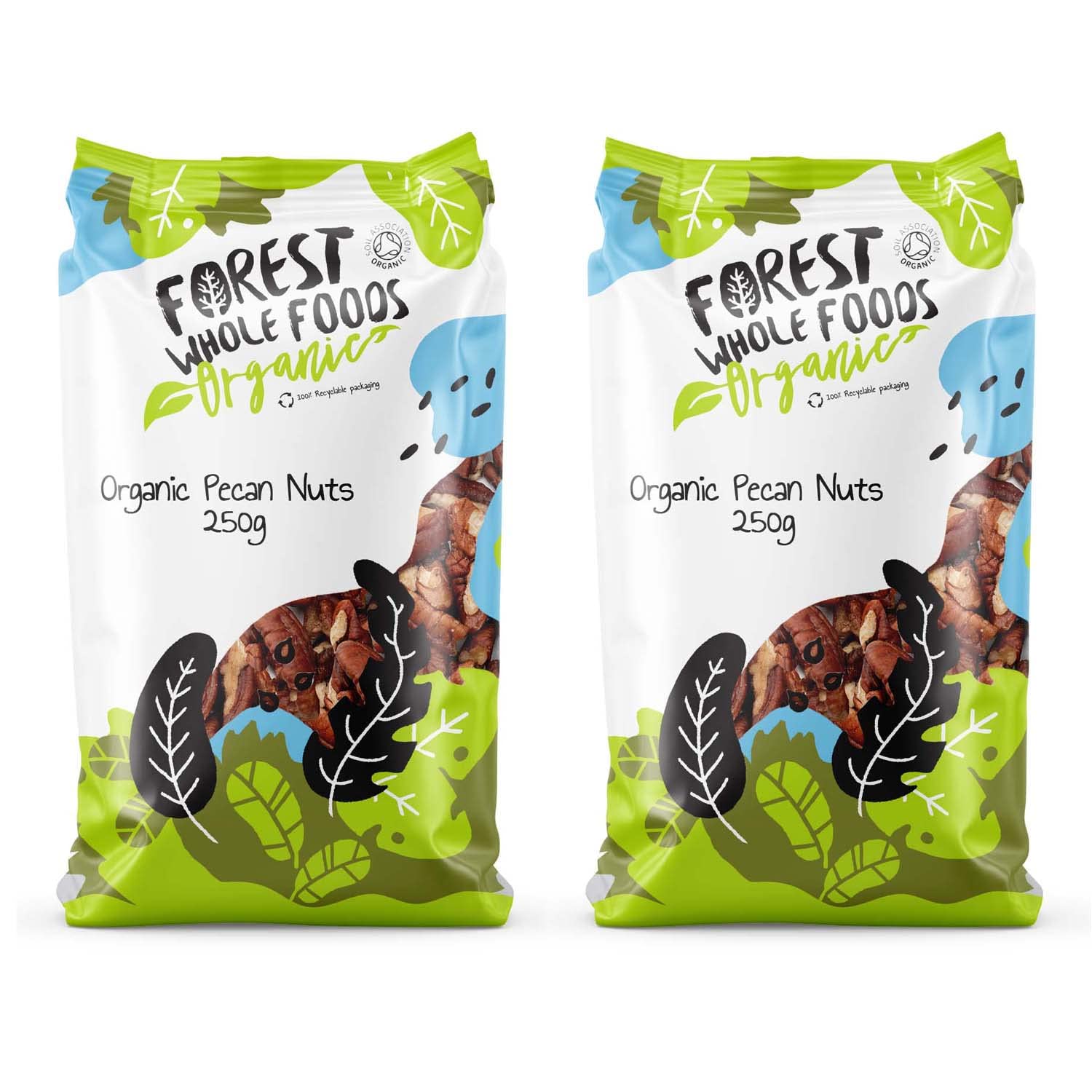 Organic Pecan Nuts (500g)
