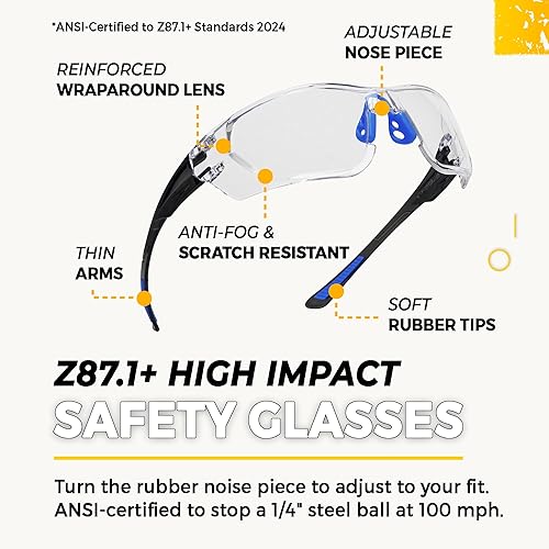 Miniatura 37 de TradeSmart High-Performance Earmuffs for Shooting Range & Shooting Eye Protection Glasses + Firearm Confidence Course Rosado