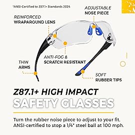 TradeSmart High-Performance Earmuffs for Shooting Range & Shooting Eye Protection Glasses + Firearm Confidence Course Included