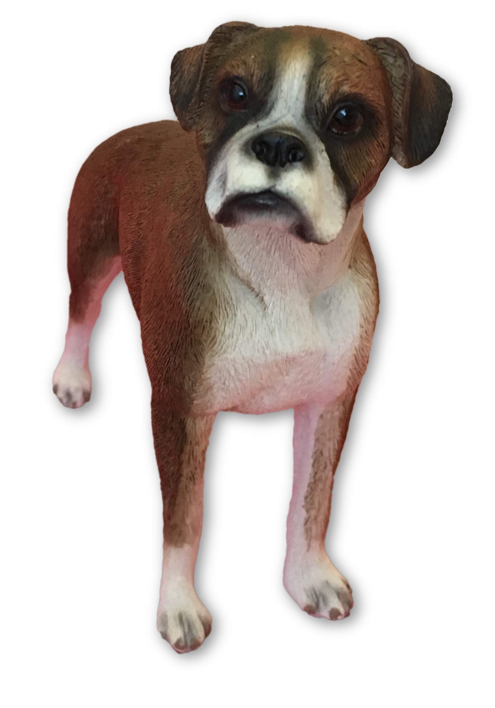 The Leonardo Collection Fawn Lesser & Pavey Standing Boxer, H12cm
