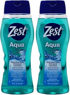 Zest Body Wash Aqua (Pack of 2)