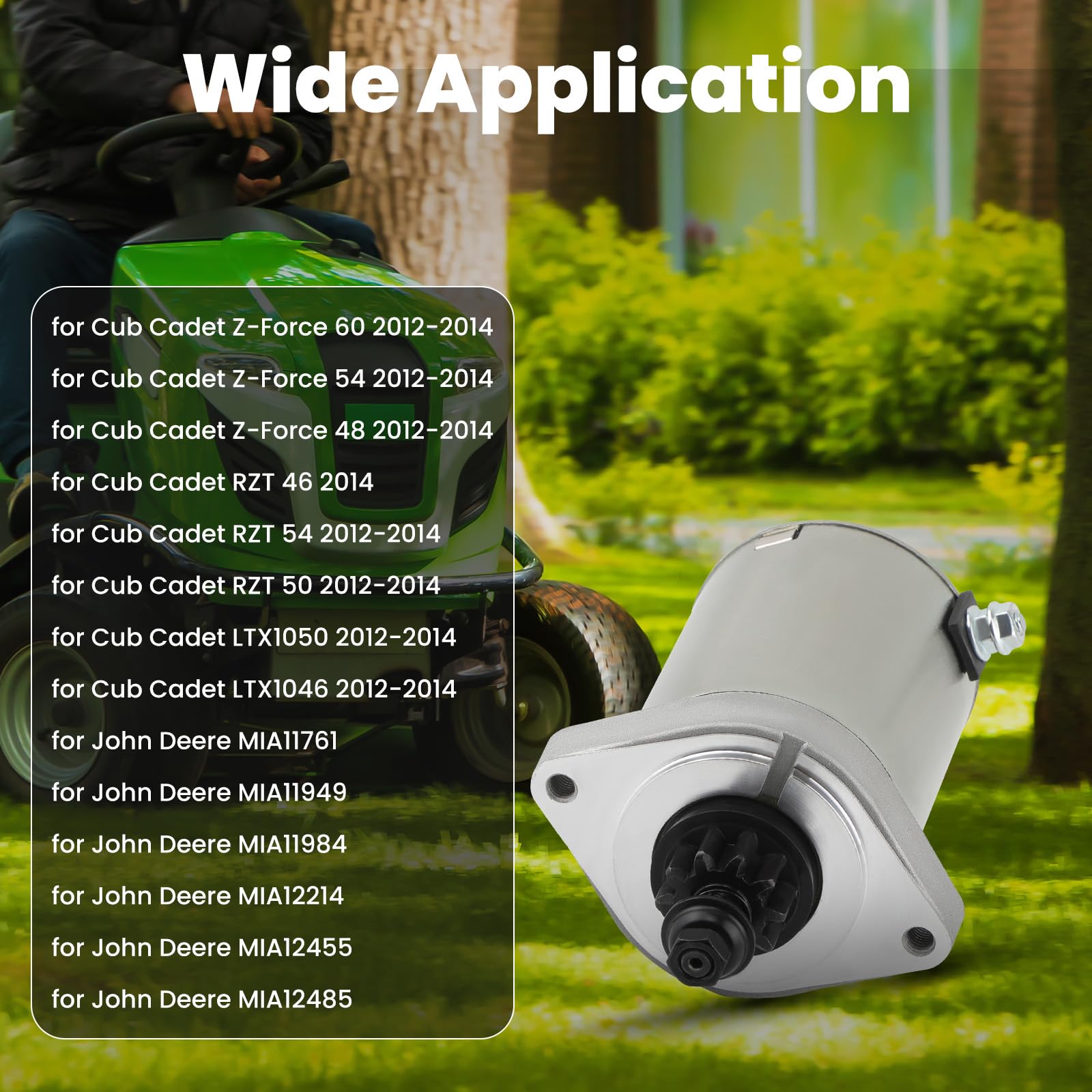 Amazon.com: maXpeedingrods Starter Motor for Kawasaki FR691V