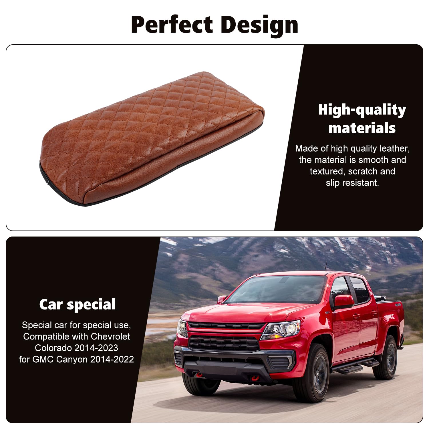 2024 Gmc Canyon Accessories Center Console Cover For Chevrolet Colorado