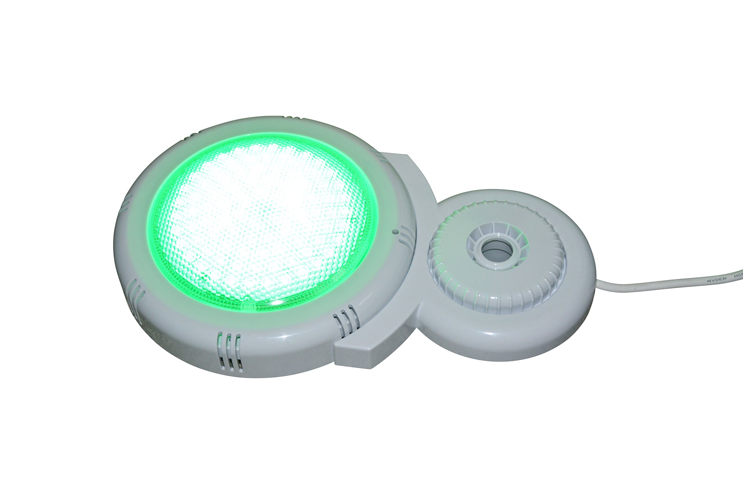 LED RGB Unterwasser - Scheinwerfer für Pool Schwimmbad Stahlmantelbecken