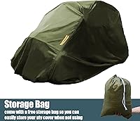 Vista 8 de X AUTOHAUX Cubierta UTV para Polaris RZR XP 4 General 4 para Can Am Defender Commander Max 210D Oxford protección para todo tipo de clima, cubierta